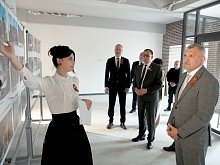 Руководители Металлоинвеста ознакомились с капремонтом Губкинского горно-политехнического колледжа