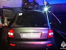 В Губкине ночью подожгли автомобиль