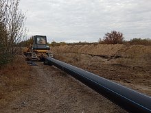 В Губкине завершили строительство нового водовода 