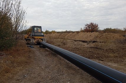 В Губкине завершили строительство нового водовода 