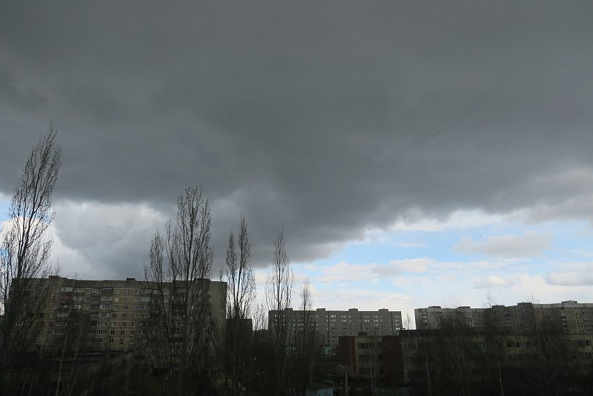 МЧС снова предупреждает жителей Белгородской области о сильном ветре, дожде и мокром снеге