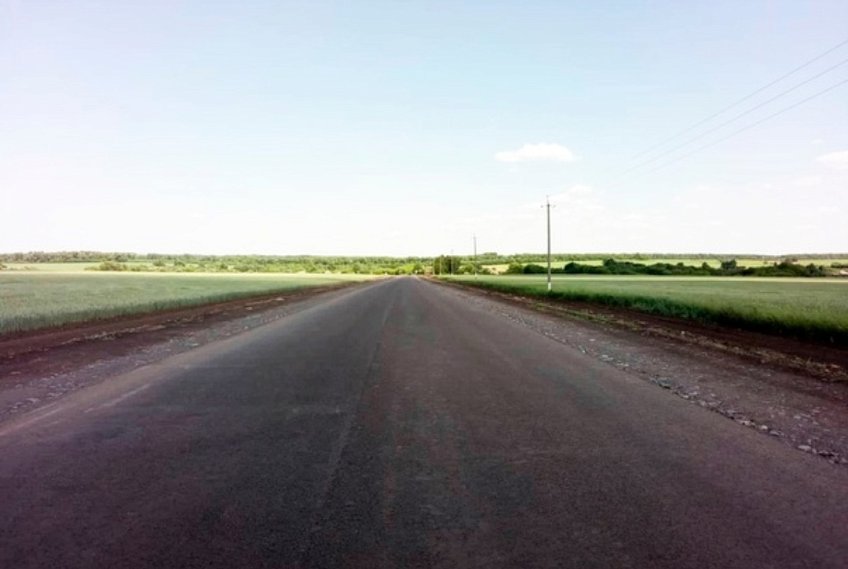 Ремонт ещё одной сельской дороги в Губкинском округе подходит к завершению