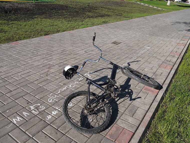 Губкинские полицейские поймали велосипедного вора