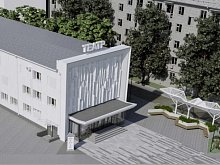 Власти показали визуализацию фасада театра в Губкине