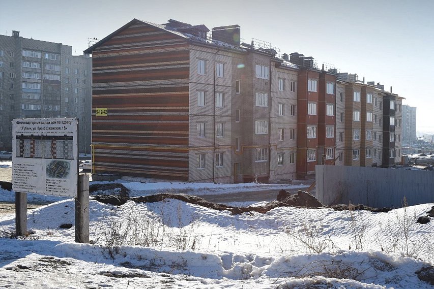 В июле в Губкине завершится строительство трёх многоэтажек для переселения жителей из аварийных домов
