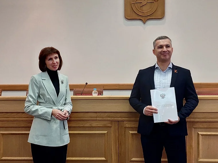 Михаил Лобазнов получил благодарственное письмо от полпреда президента РФ в ЦФО