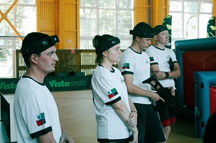 В Губкине прошёл первый областной чемпионат по фиджитал-спорту в дисциплине «двоеборье – тактическая стрельба»