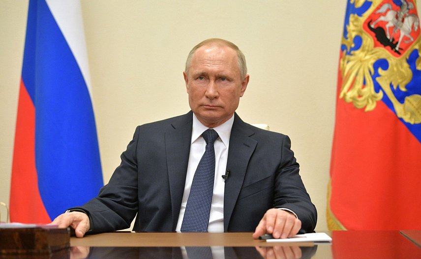 Владимир Путин объявил о продлении нерабочих дней из-за распространения коронавируса
