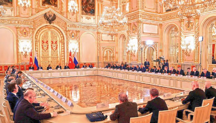 Андрей Варичев выступил на деловой встрече с участием президентов России и Турции