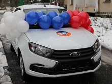 Автомобиль от фонда «Поколение» доставит губкинцев в больницу и другие учреждения