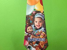 Фото или любая надпись на галстуке