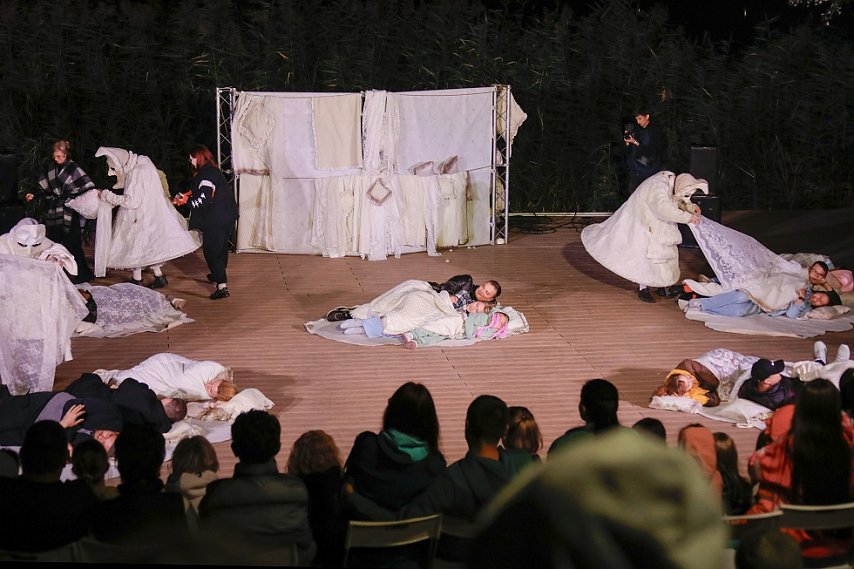 В Губкине в третий раз провели фестиваль уличных театров «Иллюзион»