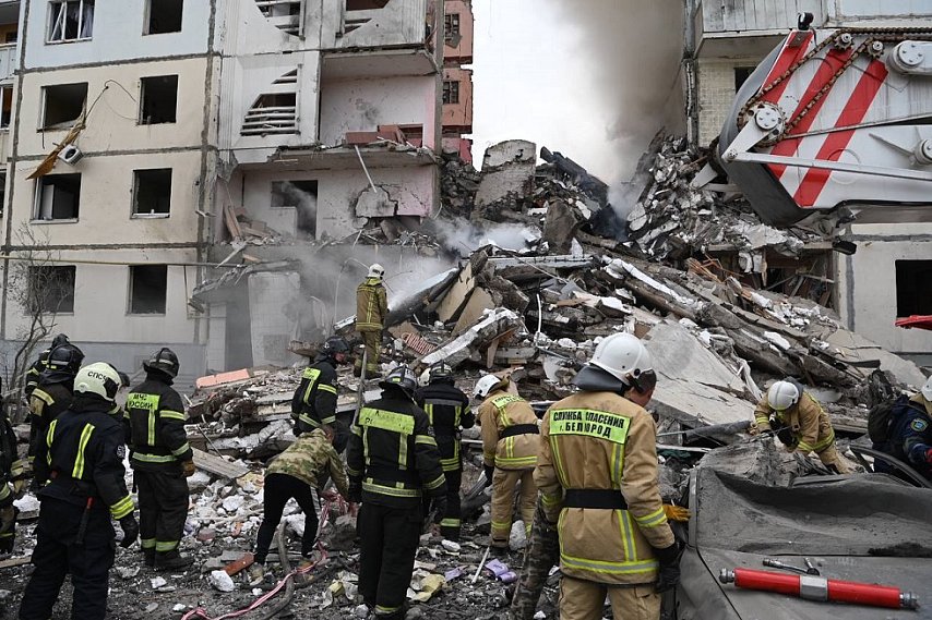 К концу дня 12 мая из-под завалов обрушившегося дома в Белгороде достали 13 погибших