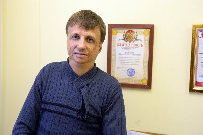 Губкинец Николай Марюхов задержал грабителя, напавшего на женщину с молотком