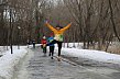В Губкине Международный женский день отметили забегом