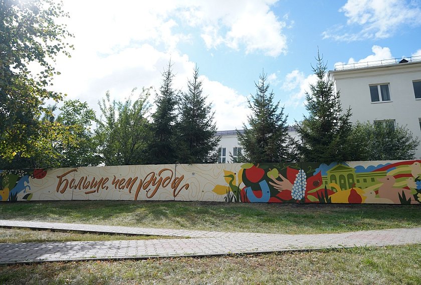 Кони, слоны и коллекташи: в Губкине создали «Стену ценностей»