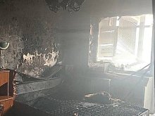 Четырёх человек спасли и больше 50 эвакуировали при пожаре в многоэтажке в Губкине
