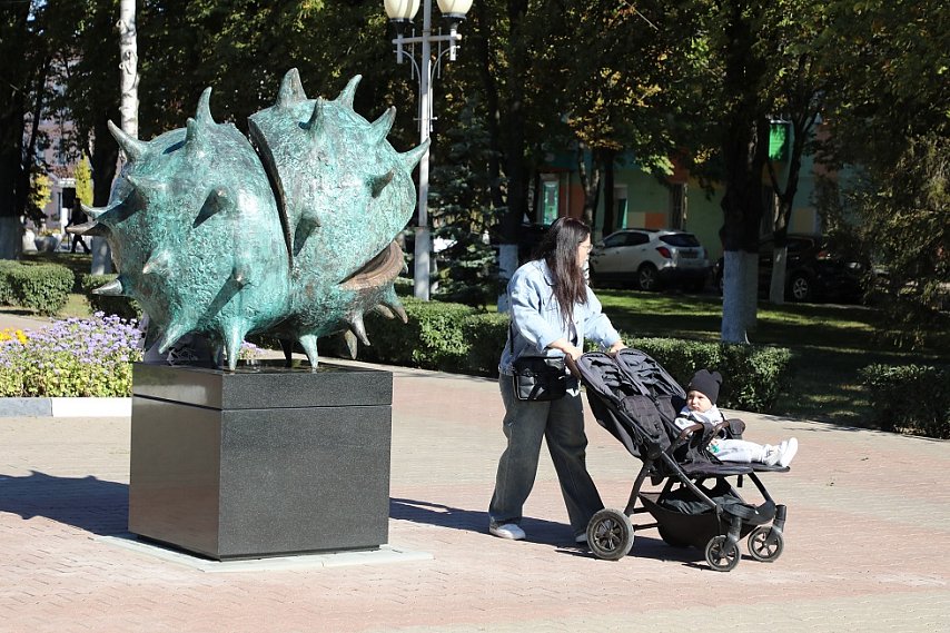 «Памятник коронавирусу или мозги?»: губкинцы обсуждают новый арт-объект «Каштан»