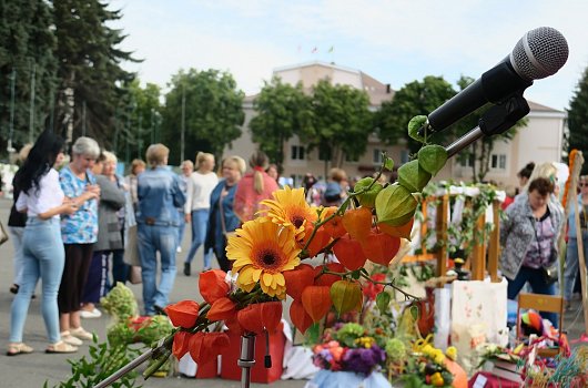 22-я выставка цветов прошла в Губкине