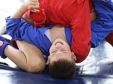 Открытое первенство по самбо провели в Губкине