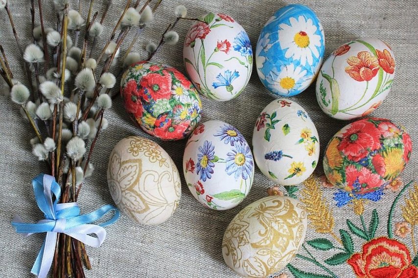 7 необычных способов украсить яйца на Пасху 