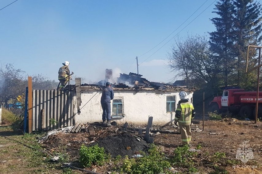 Три пожара произошли в Губкинском округе за сутки