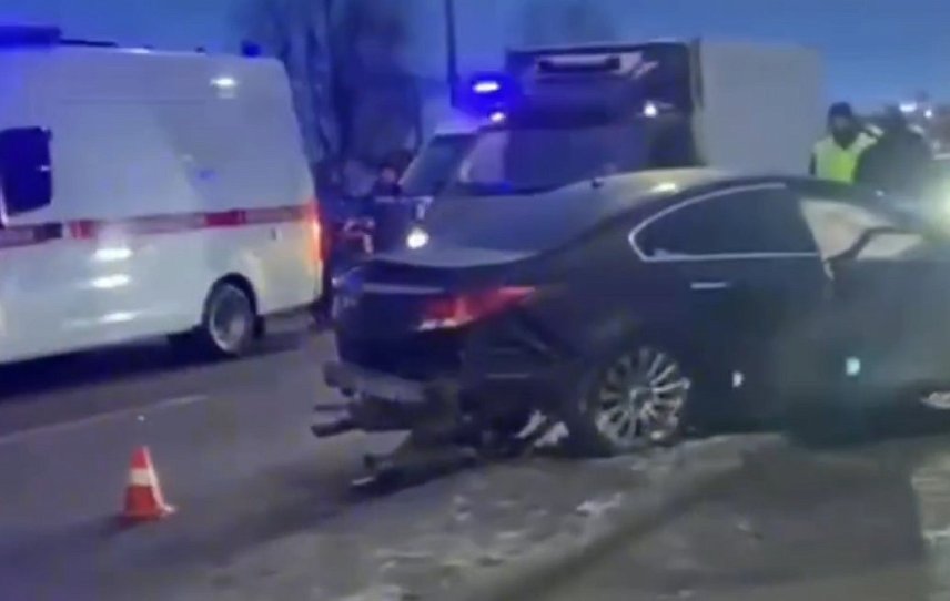 ДТП с тремя автомобилями случилось в Губкине