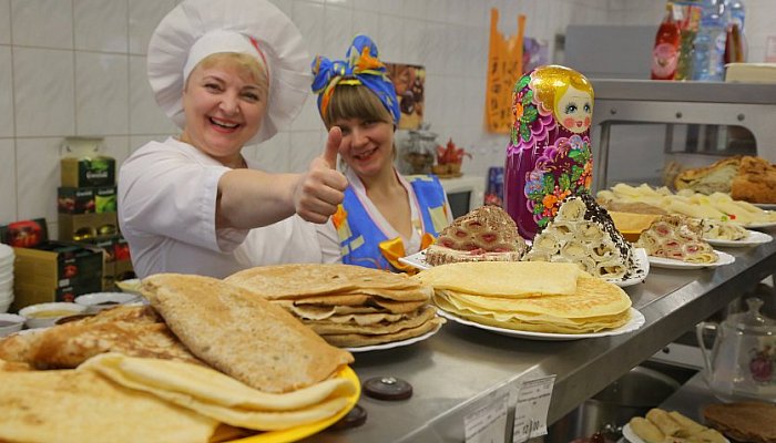 Масленица в столовых Лебединского ГОКа