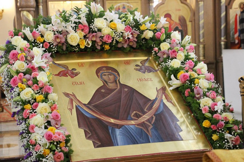 В Белгородскую область 28 сентября привезут частицу пояса Пресвятой Богородицы