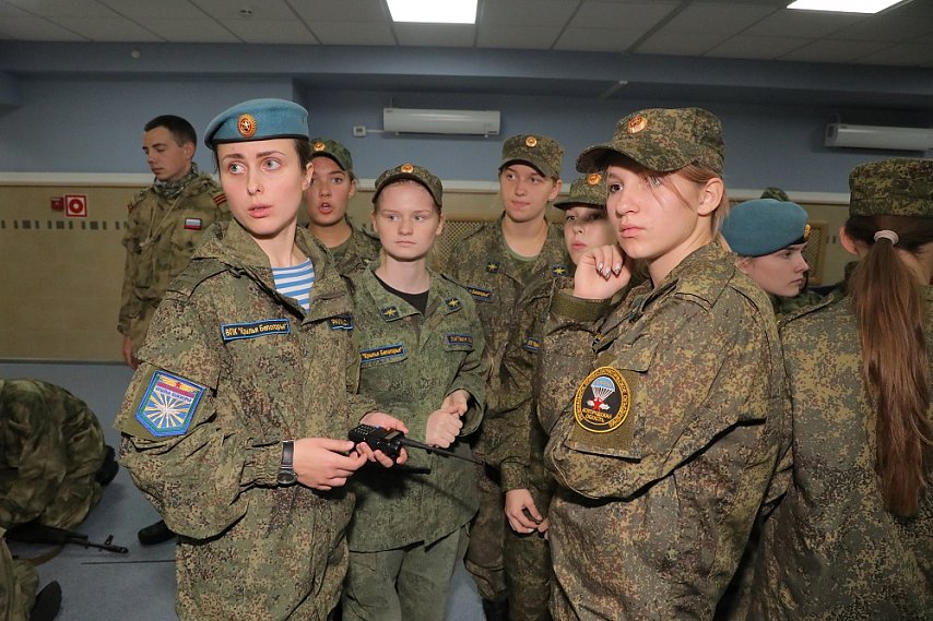 Слёт курсантов военно-патриотических клубов прошёл в Губкине
