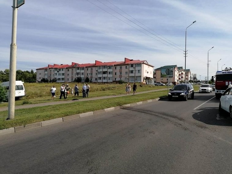 В Губкине из-за столкновения с легковушкой пострадали пассажиры автобуса
