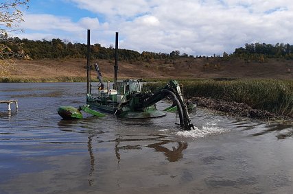 Расчистку двух прудов в Губкинском округе перенесли на зиму и весну