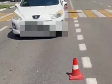 Девочку-подростка сбили на зебре в Губкине