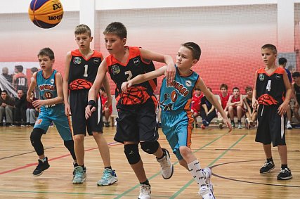 В Губкине впервые прошёл турнир по баскетболу 3x3 на призы Лебединского ГОКа