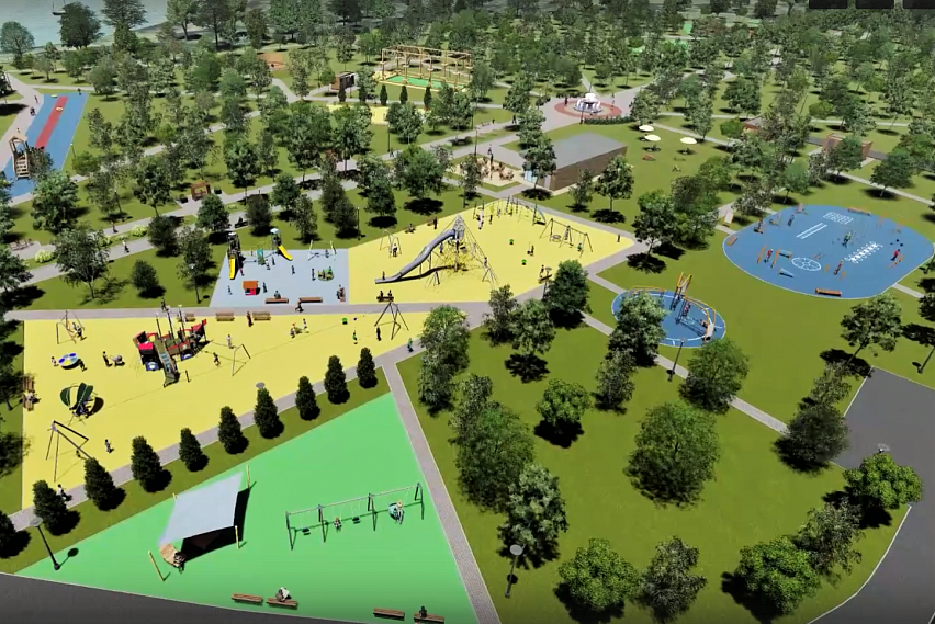 3D-визуализацию проекта благоустройства городского парка посмотрели уже 2,5 тысячи губкинцев