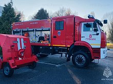 Новую технику передали губкинским пожарным 