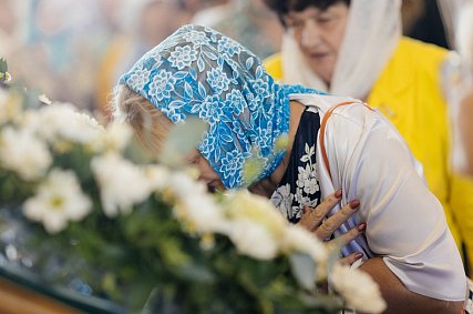 Как в Губкине встречали и провожали Казанскую икону Божией Матери