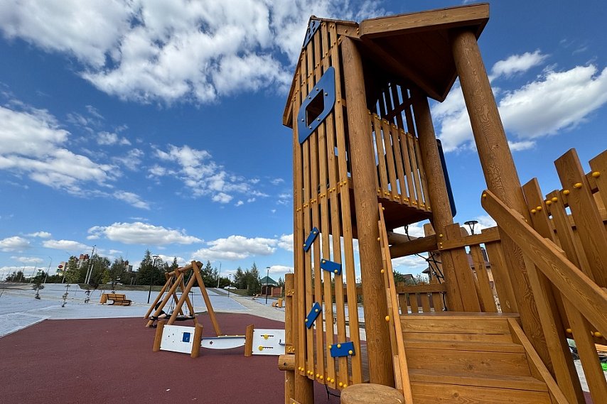 В Губкине появился Преображенский сквер