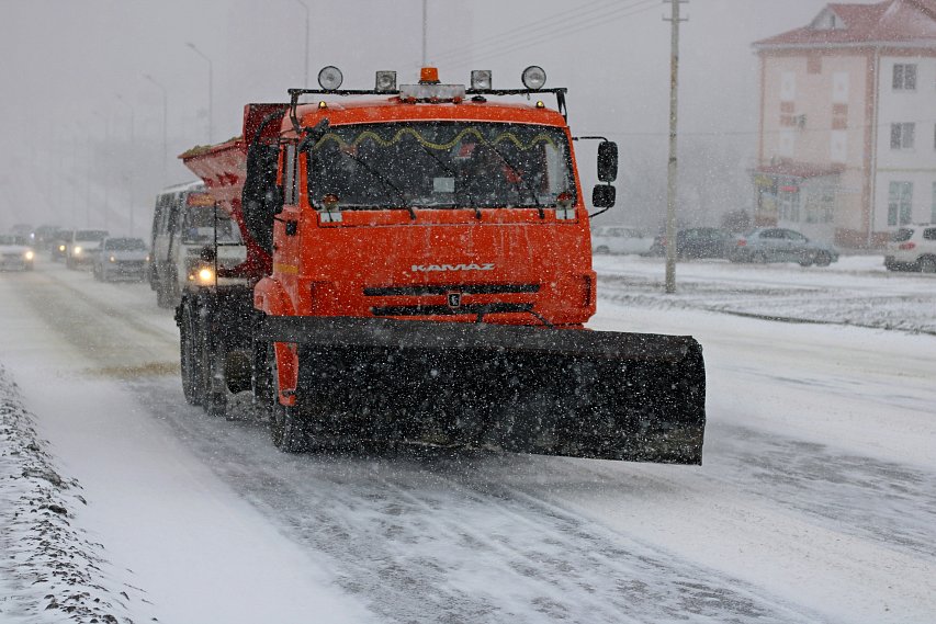 Спасатели предупреждают о снегопаде и сильном ветре в Белгородской области
