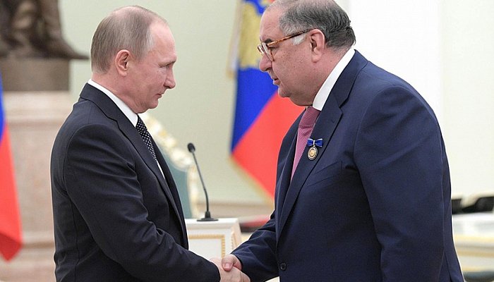 Алишера Усманова наградил Президент России Владимир Путин
