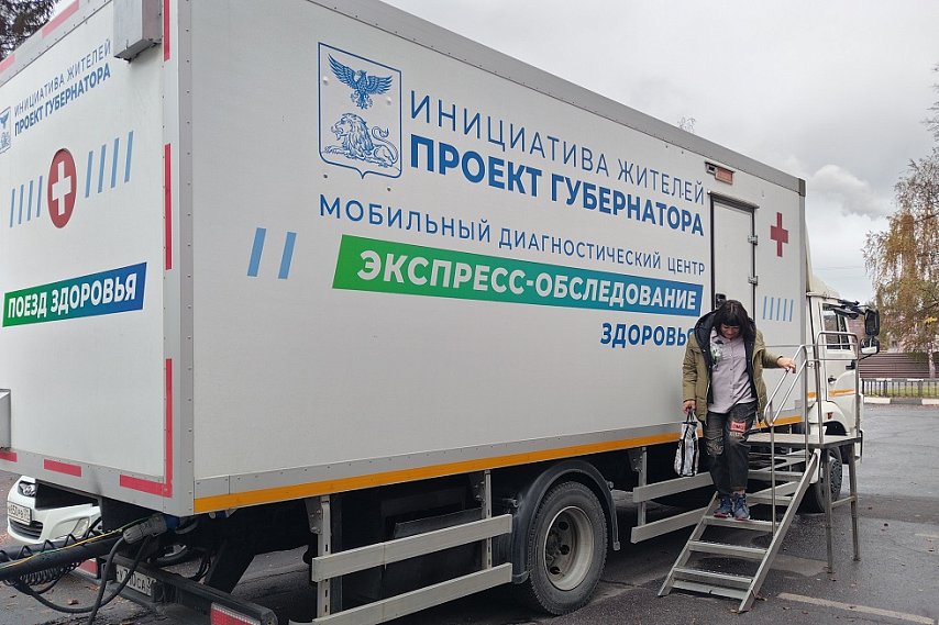 Остановка «Лебединский ГОК». Ещё 200 работников прошли обследование в «Поезде здоровья»