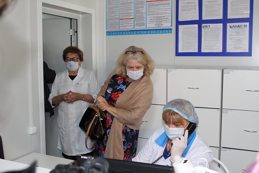 Председатель Фонда ОМС Елена Чернякова оценила реализацию проекта «Управление здоровьем» в Губкине