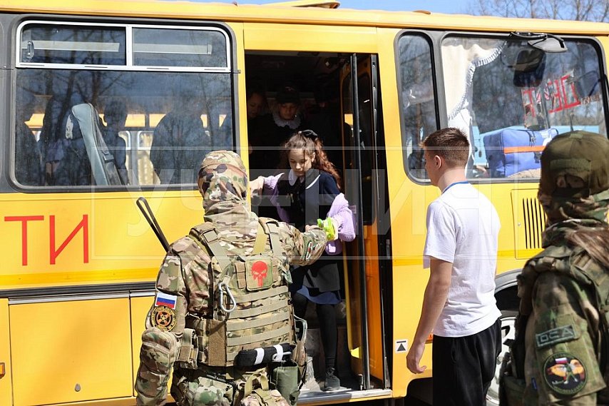 Учебная эвакуация школьников из Губкина в Старый Оскол прошла сегодня