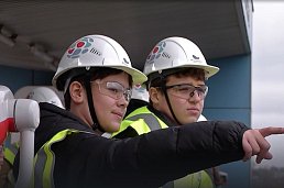 Губкинские школьники побывали на экскурсии на Лебединском ГОКе