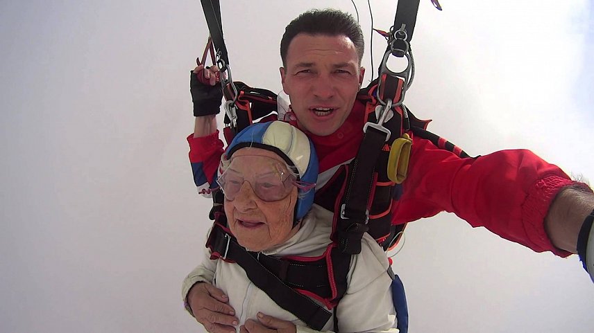 Легенда Белгородской области, ветеран Великой Отечественной собирается прыгнуть с парашютом