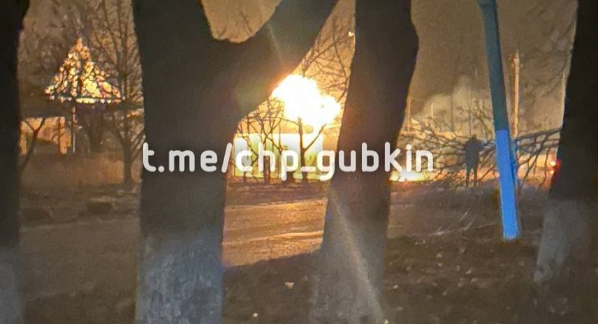 Беспилотник вновь сбили над Губкинским округом: обломки упали в Скородном
