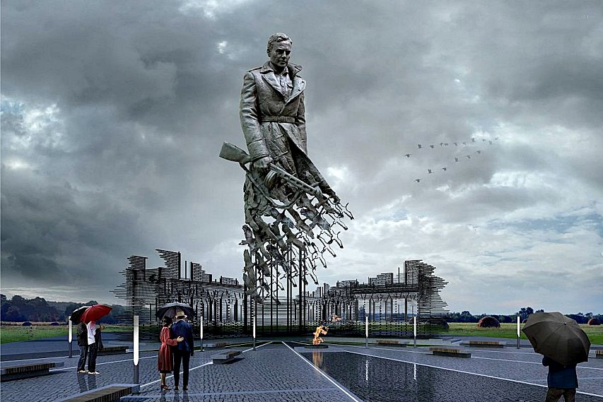 Выпускник губкинской художественной школы Андрей Коробцов создал лучший проект мемориала «Я убит подо Ржевом»