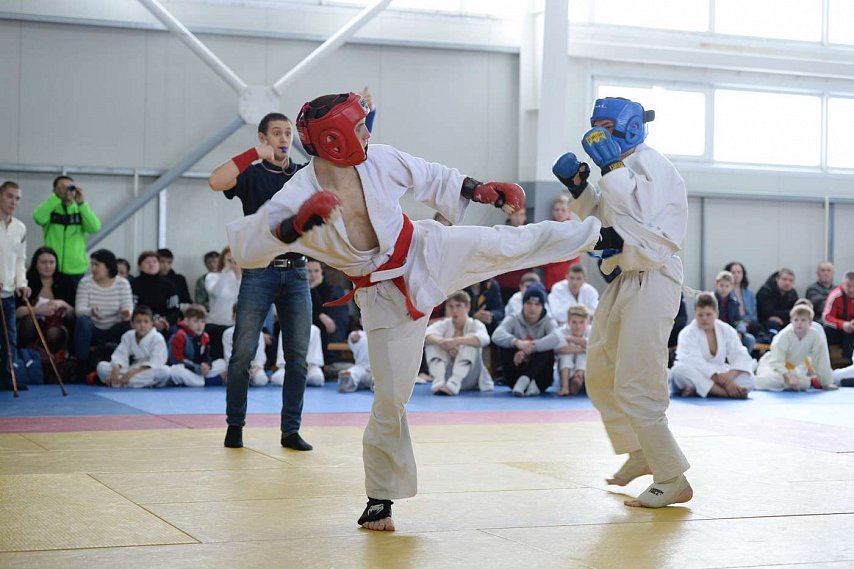 В Губкине прошёл областной турнир по рукопашному бою (ВИДЕО)