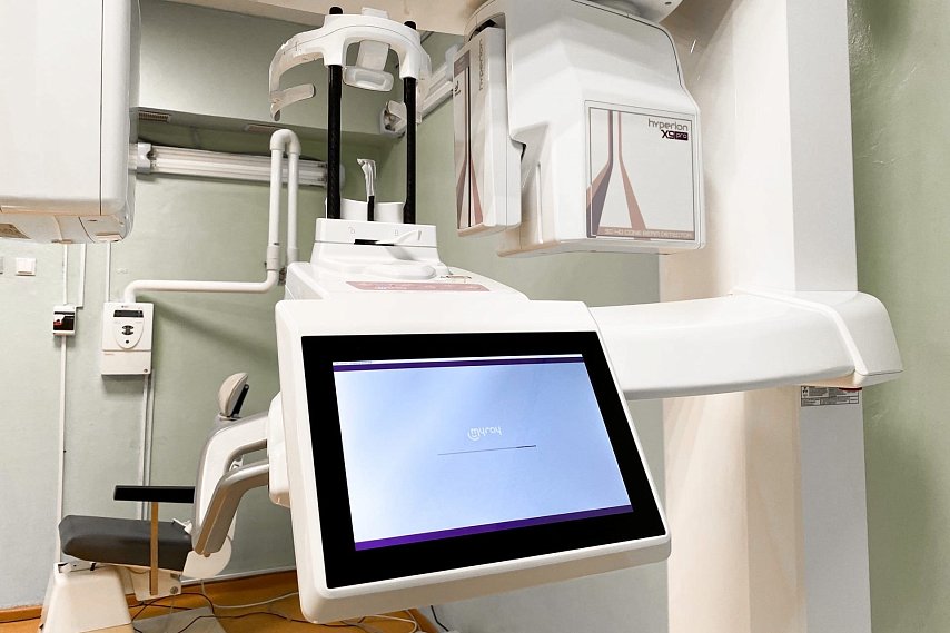 В стоматполиклинике Губкина появился дентальный 3D-томограф