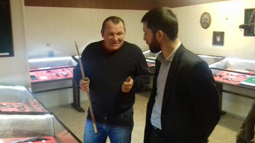В Губкине побывал важный гость из Министерства по делам молодёжи Чечни